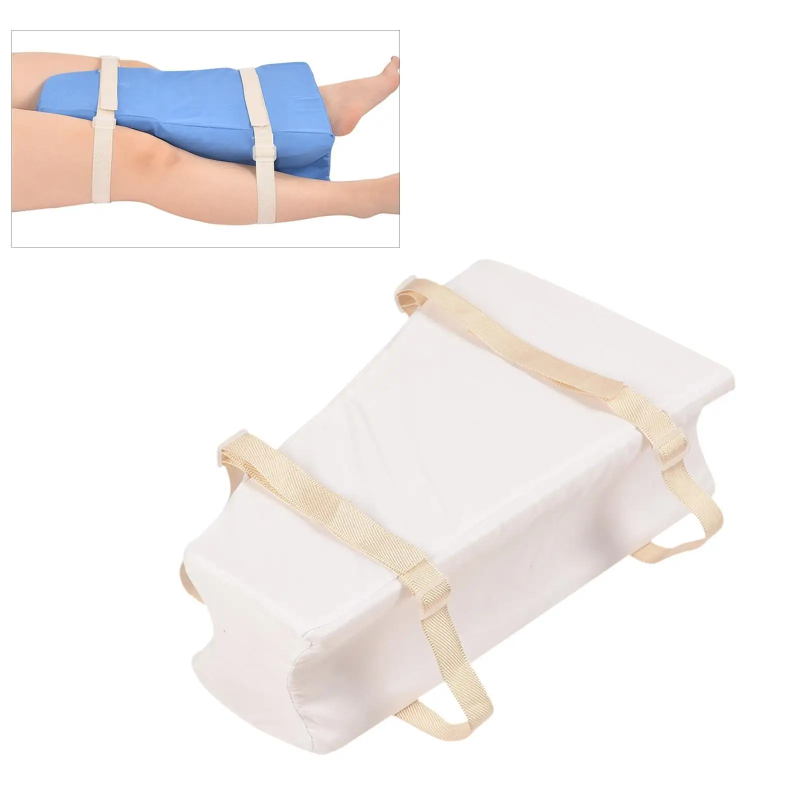 Leg Cushion Pillow Leg Fixation Knee Lower Limb Mat Leg Leg Trapezoid Pillow Leg Positioning Pillow for Patient Home Sleeping