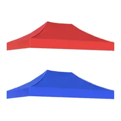 Canopy Top Cover Oxford Fabric Rainproof Thickened Replacement Gazebo Roof Canopy Tent Top for Outdoor Canopy Summer Beach Patio