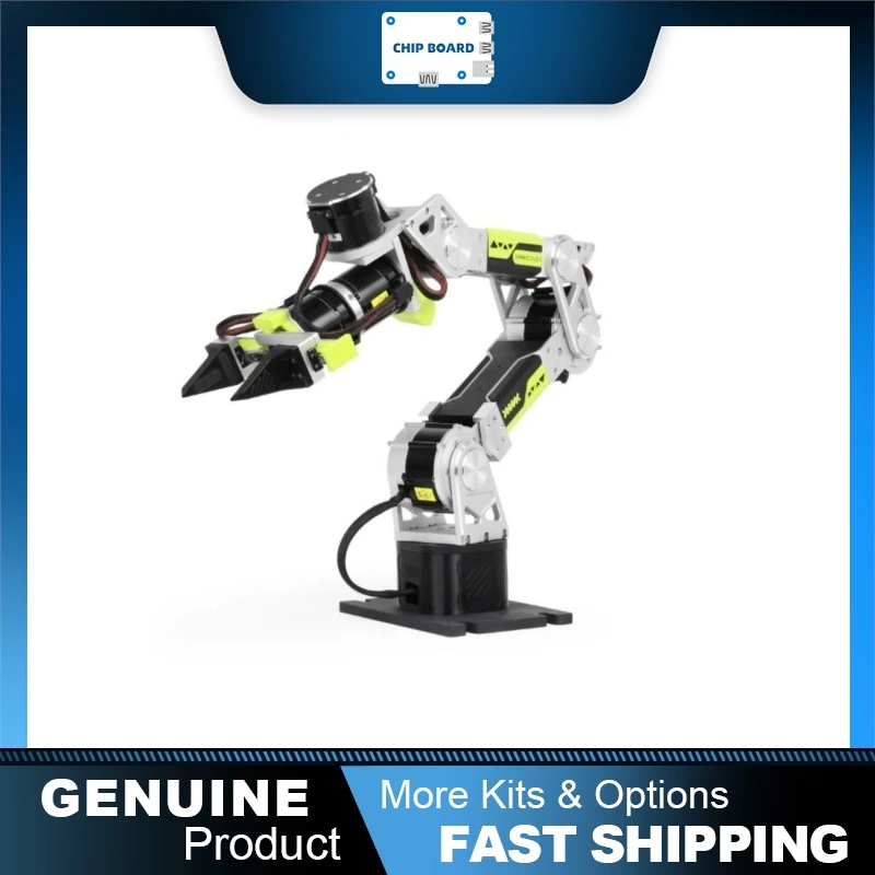 Seeedstudio reBot Arm B601-RS Robotic Arm Kit Gripper Assembled Intelligent Manipulator AI Education Automation Platform Device