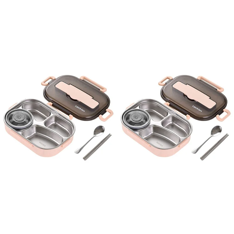 

AS94-2X 1,5 л коробки для бенто для студентов, термоизоляционный ланч-бокс для бенто, набор посуды, ланч-контейнеры для детей, ланч-бокс, B