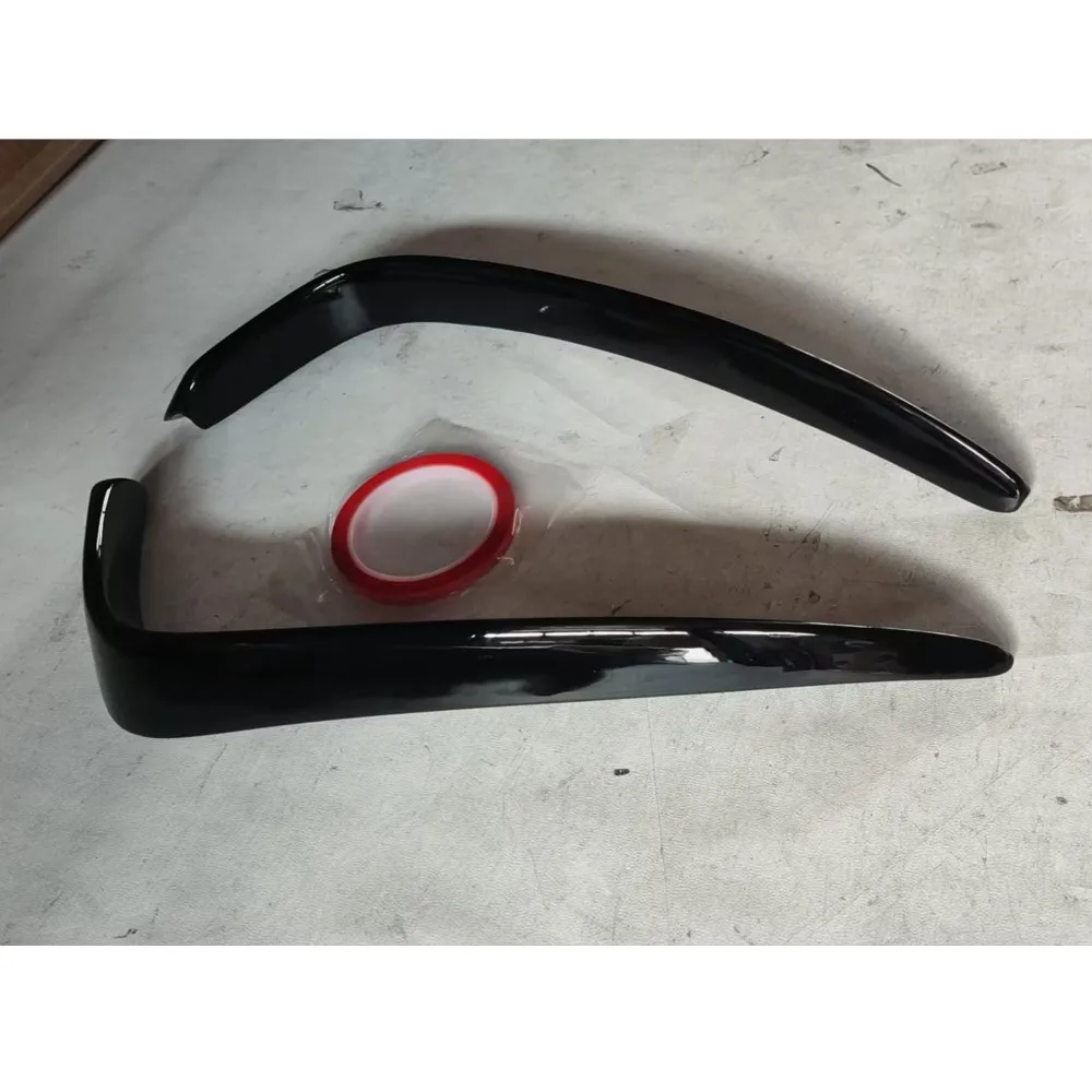 Real Carbon Front Fog Light Eyebrows Cover Trims for Audi A3 S3 Sedan 2013 2014 2015 2016 Fog Lamp Strip Body Kits Accessories view 3
