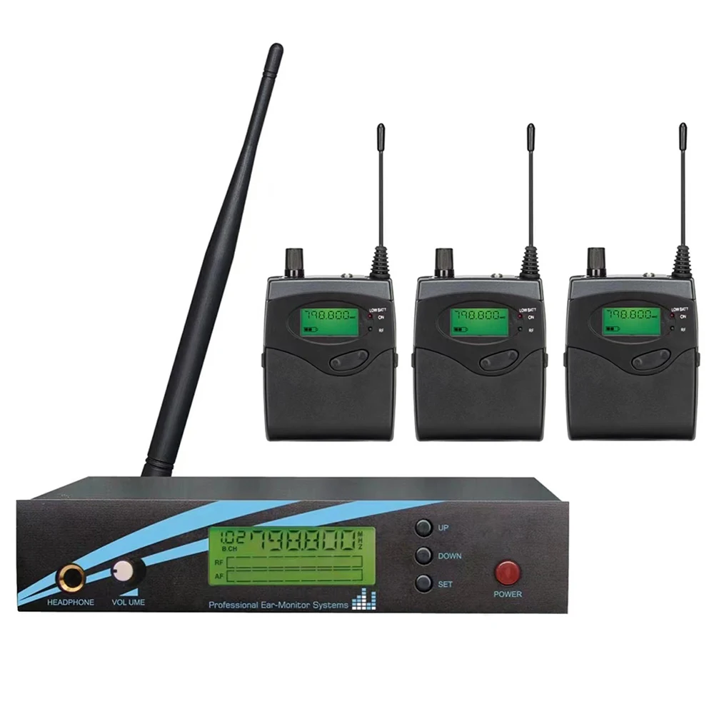 Leicozic-sistema de control intrauditivo inalámbrico SR500, Monitor intrauditivo UHF IEM, uso de retorno de escenario en escenario, rendimiento/estudio DJ