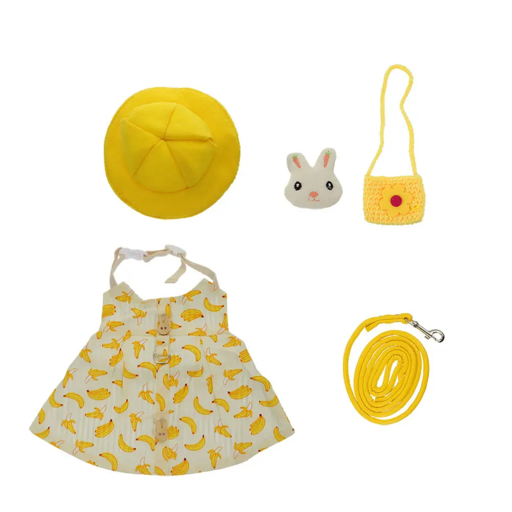 

1 set 1 Rabbit Suit Rabbit Costume Set For Walking Party Photo Props Bunny Pet Dress Up Accessories Costume Set Pet Supplies