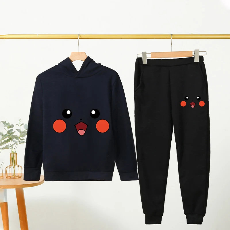 

Kids Baby Boy Cute Pikachu Hoodies AnimehoodiePokemon Cartoon Boys Girls Sweatshirts Children's Hoodedhoodie