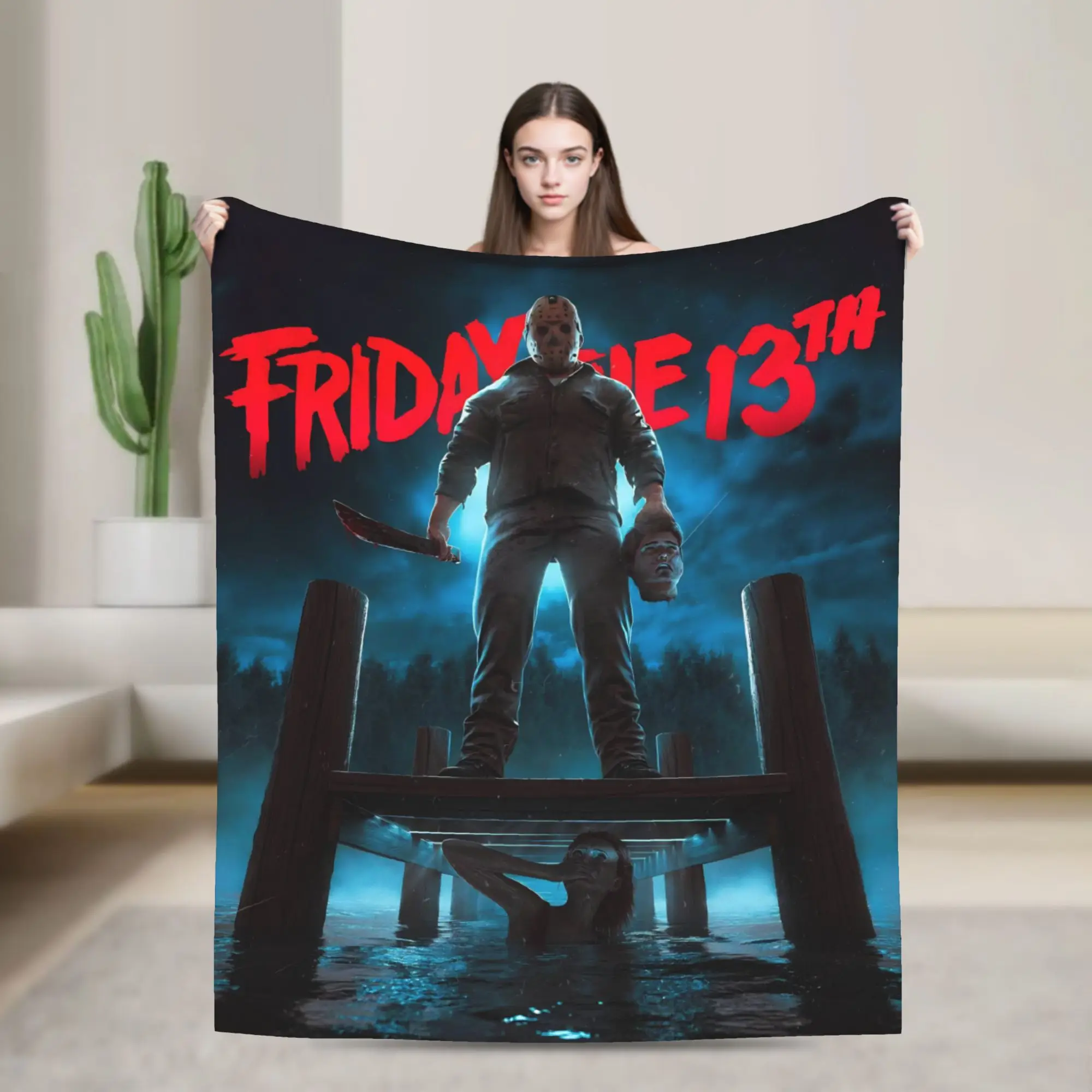 

Пятница Джейсон Вурхис 13-е супер теплые одеяла для пикника плюшевое одеяло новинка диван кресло фланелевое покрывало диван-кровать покрывало