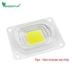 LED Lens Chip Lampshade Kit PC Lens+Reflector+Silicone Ring for 20W 30W 50W LED Grow Light Floodlight Spotlight DIY Lamp Chips