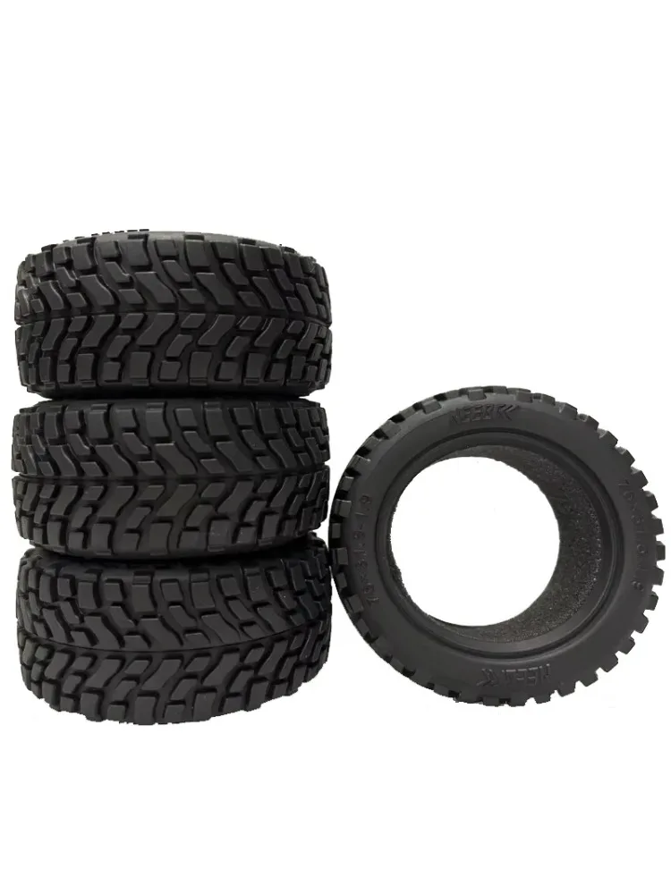 NEEBRC 12mm Sechskant-Naben 1,9 Zoll 75mm Offroad-Buggy-Reifen Gummiräder für RC 1/14 1/16 1/10 Auto Wltoys 144001 Scx10 Traxxas Teile