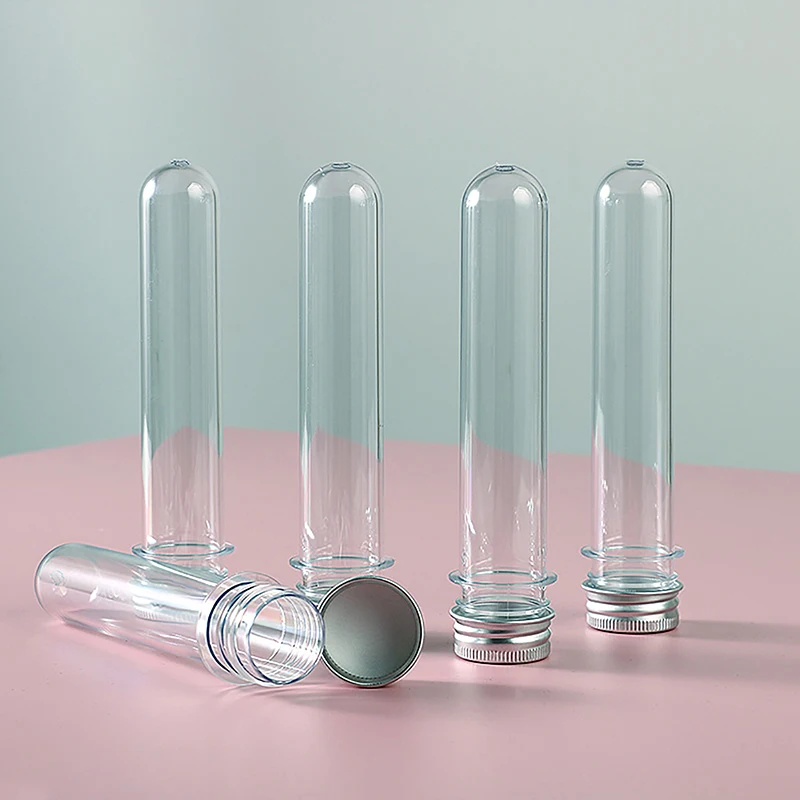 1/5Pcs Plastic Lab Test Tubes Transparent Candy Box Wedding Birthday Party Candy Packaging Box Baby Shower Party Decoration.
