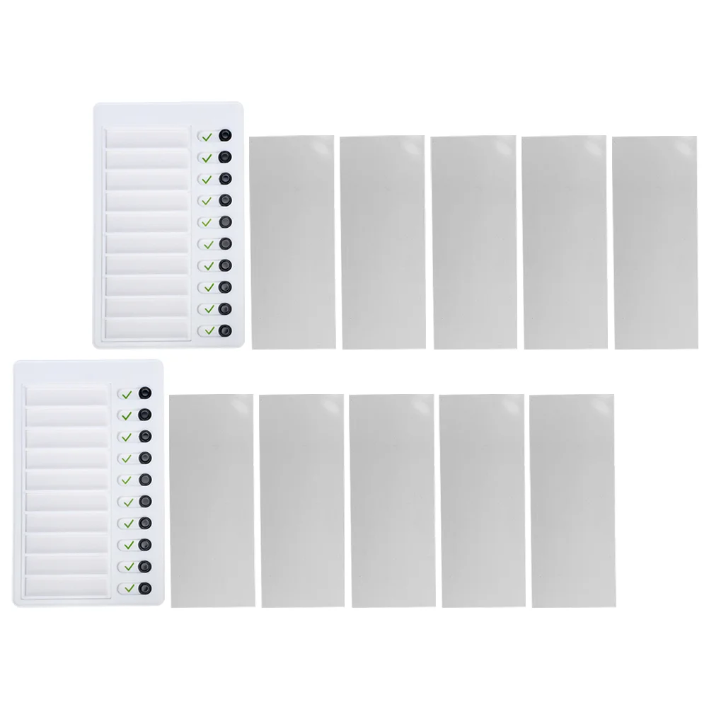 

Self-discipline Checker Kids Chores Chart Veneer Utensils School Behavior Abs Planning Reminder DIY Child
