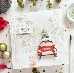 Craft metal cutting dies cut die mold Christmas gift box car Scrapbook paper craft knife mould blade punch stencils dies