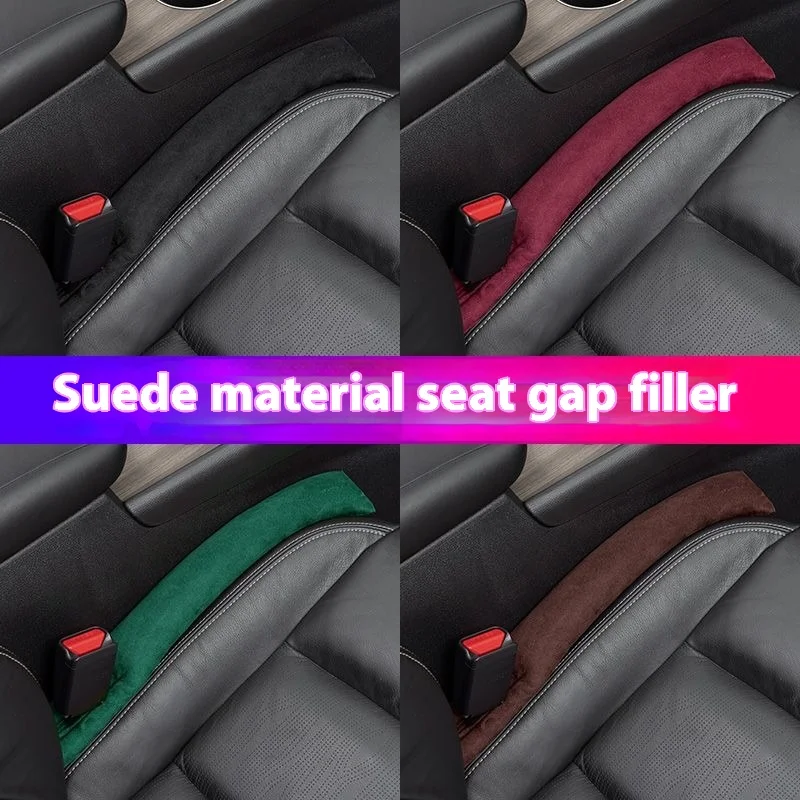 

Car Seat Gap Plug Suede Universal Type Multi-color Optional Front Seat Gap Leak Proof Plug Filling Strip Car Interior Supplies