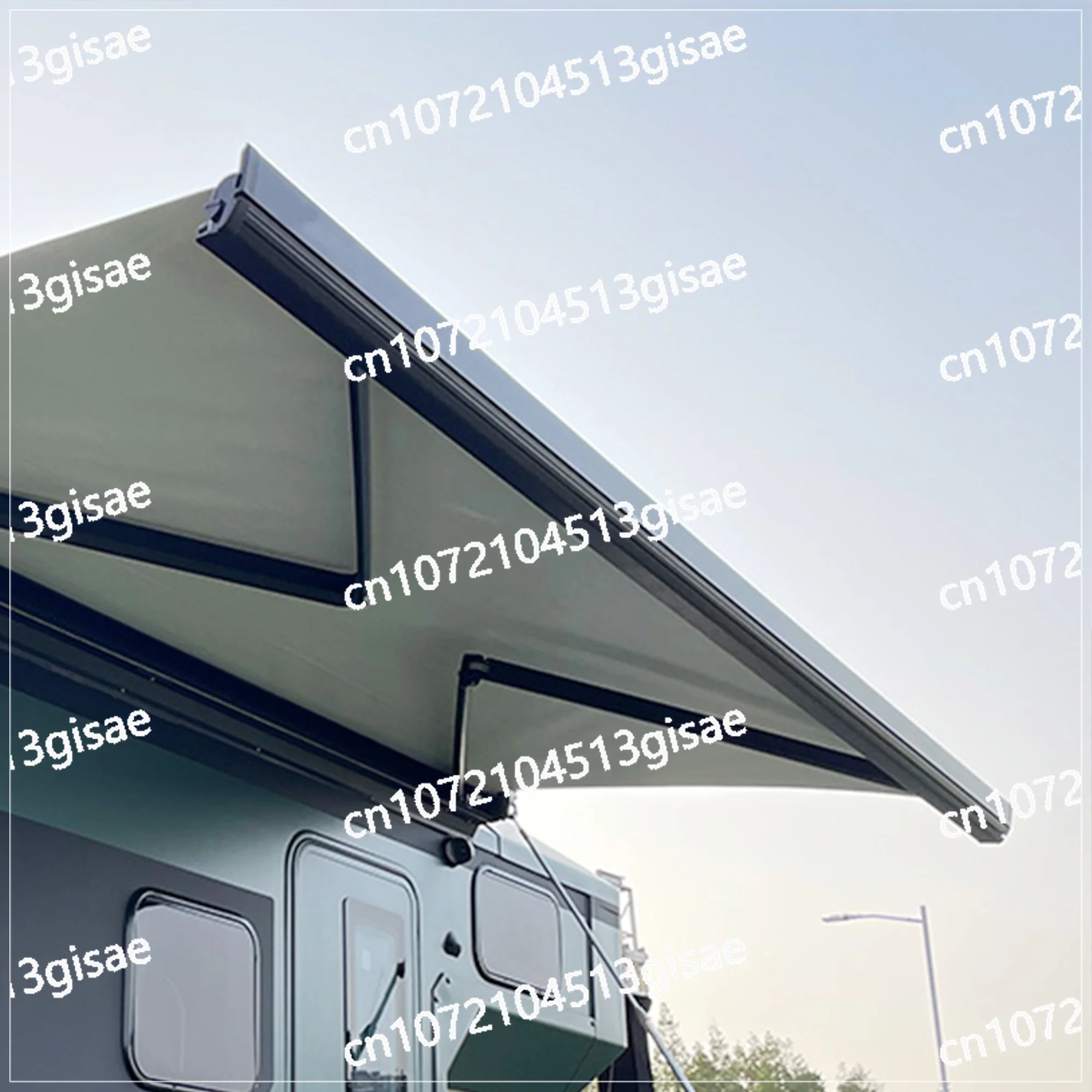 High Strength Aluminium Alloy Frame Rv Manual And Electric Awning Motorized Motorhome Van Awning For Caravan,Camper Accessories