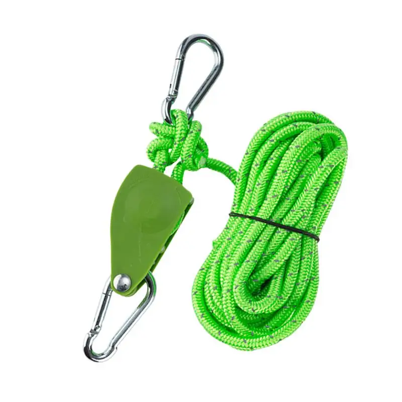 

Tie Down Rope Pulley Patio Canopy Pulley System 0.2inch Thick Adjustable Hanger Rope Aluminum Alloy Adjuster For Shelters Helper