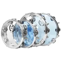 8/10 Inches Tambourine Adjustable Tone Hand Held Drum Self-tuning Sound Double Row Jingle Drum Children Enlightenment Music Toys