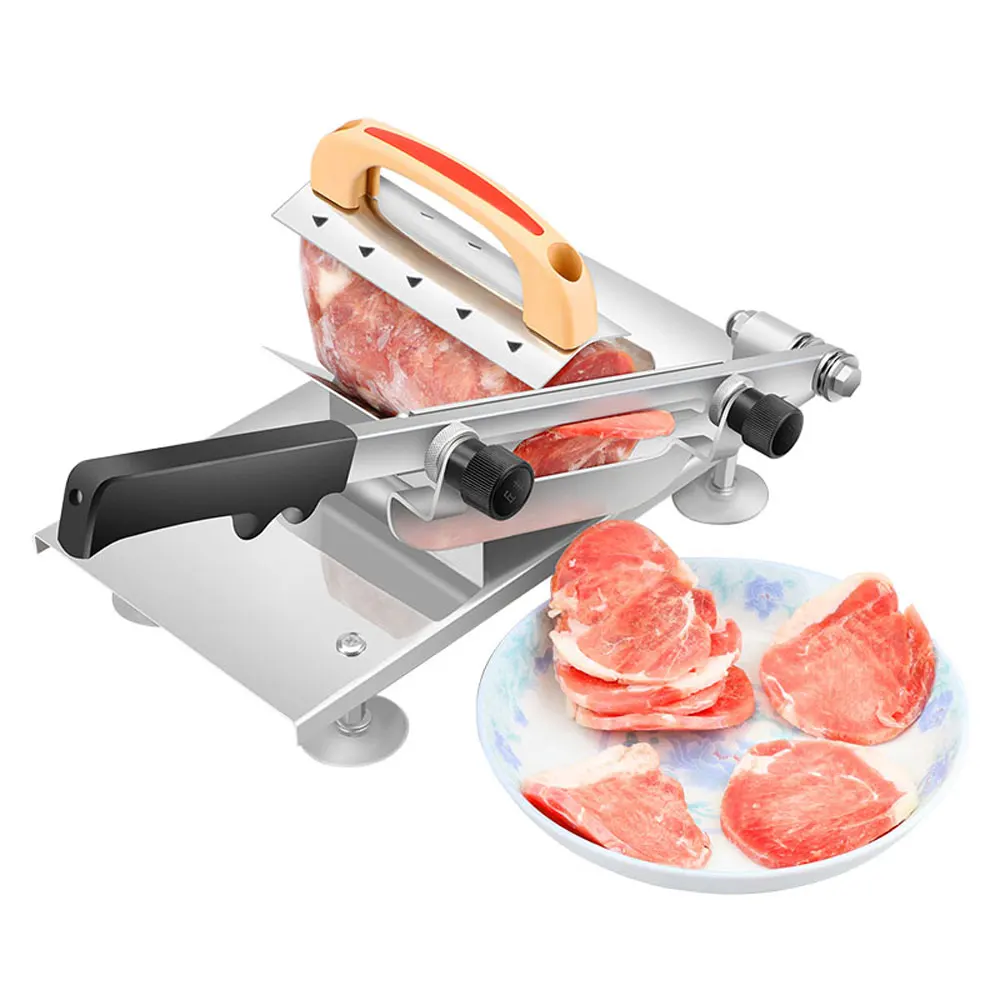 

Household Meat Slicer Cutter Multi-function Beef Slicing Machine Manual Meat Slicer Grinder