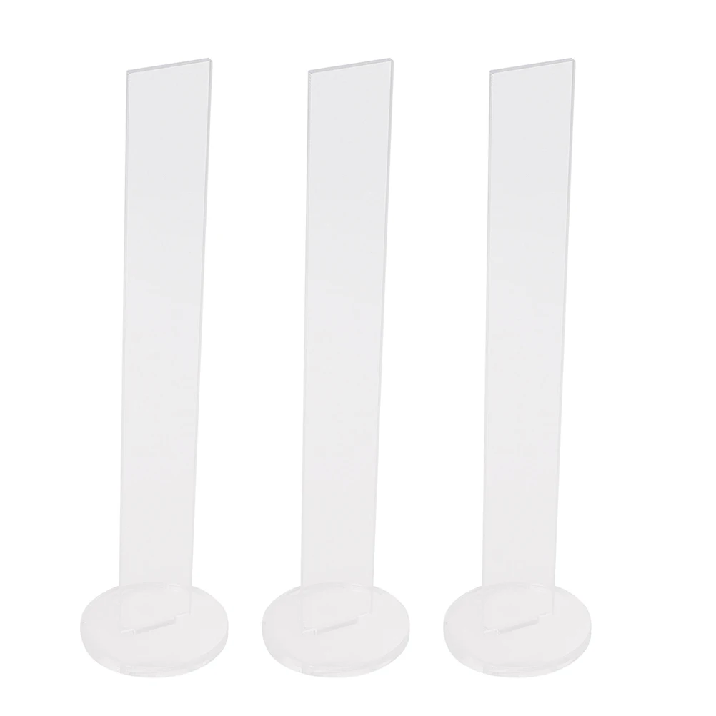 3 قطعة رف شريط أكريليك لواشي والأشرطة اللاصقة حامل تخزين عرض موقف المنظمون سهل التجميع الرف القابل للإزالة