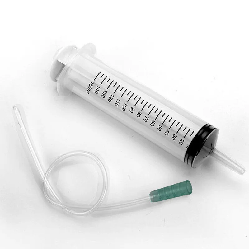 150ml Silicone Enema Syringe, Reusable Anal Douche for Personal Hygiene Sex Toys