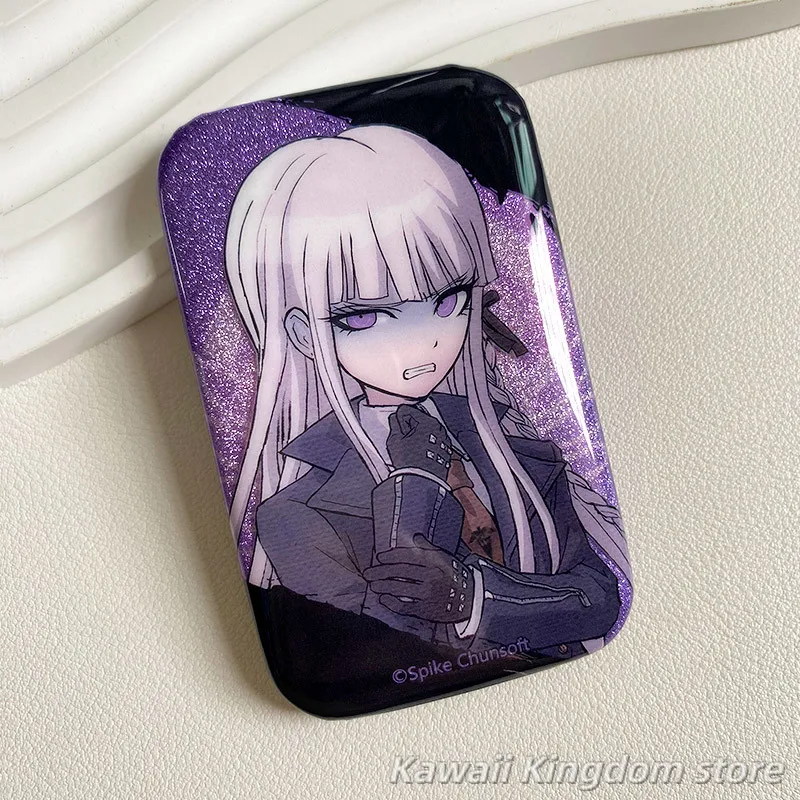 Danganronpa Komaeda Nagito Nanami Chiaki Hinata Hajime Kirigiri Kyoko Celestia Ludenberg Button Pin Anime Brooch Badge Backpack