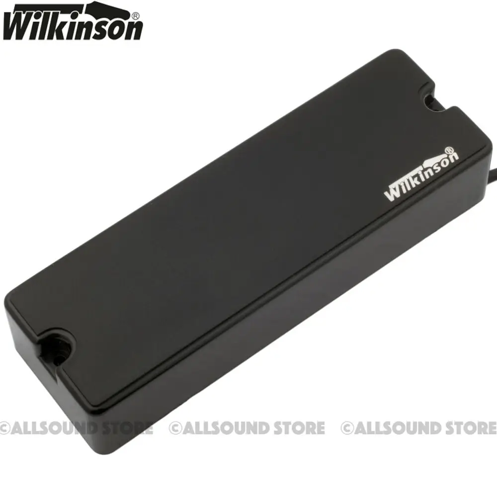 Wilkinson MWJH4, 5 or 6 Strings Soapbar Passive Bass Humbucker Pickup Black 1pcs