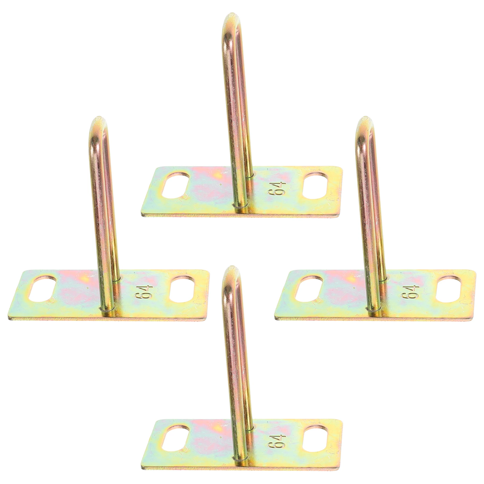 

4pcs Electric Motorcycle Seat Lock Plate Buckle Hook Replacement Parts Scooters Precision Craftsmanship Wide Applicability