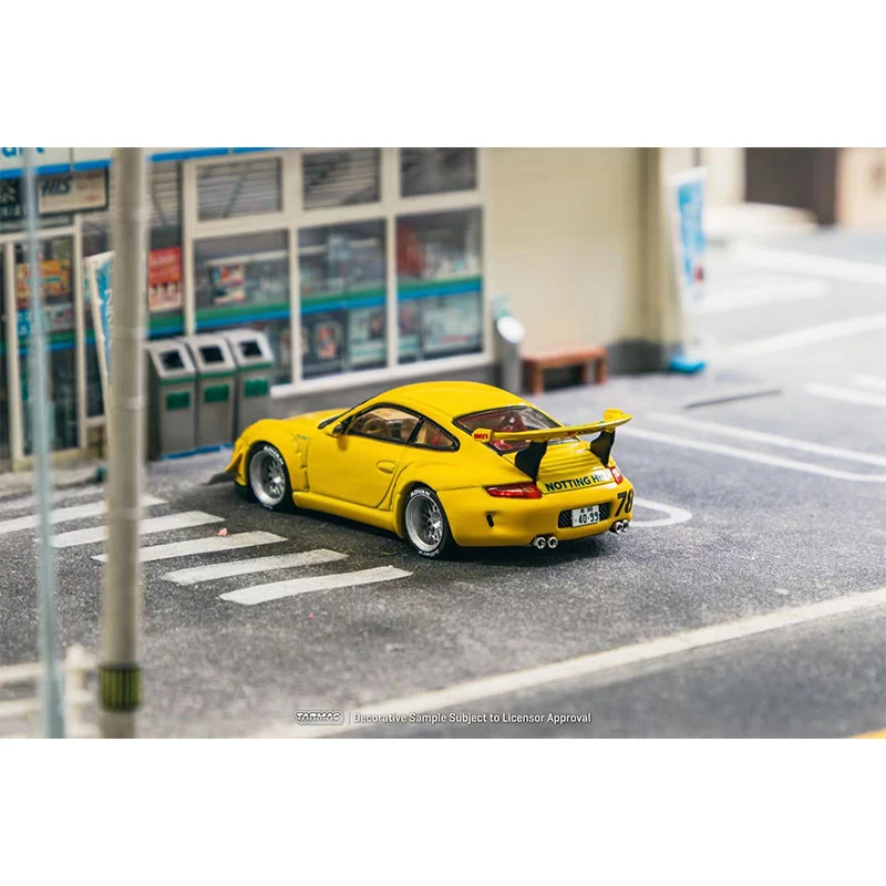 TW In Stock 1:64 RWB 997 NOTTING HILL Diecast Diorama Car Model Collection Miniature Toys Tarmac Works