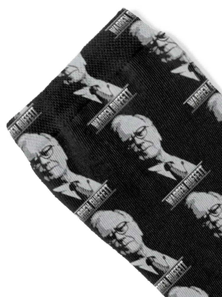 Warren Buffett Socks sheer hiphop Thermal man winter Novelties Men's Socks Women's