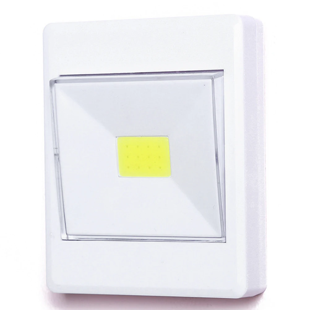 

4pcs COB Light LED Wall Light Room Shed Light Cabinet Light for Home (White Without ) (Random Style)