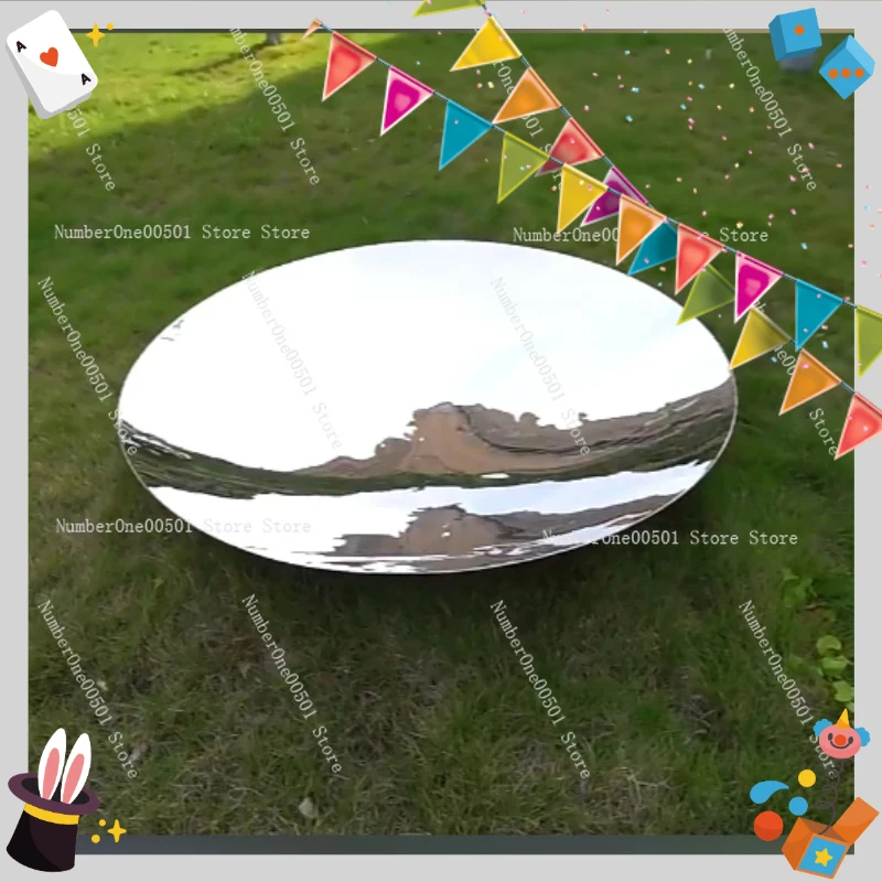 

600 700 800 900 1000 1100 1200Mm SUS304L Anish Kapoor Stainless Steel Home Concave Mirror Classical Wall Decoration