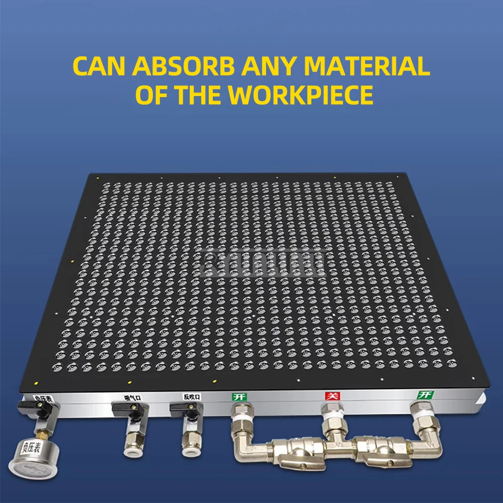 300*300 uchwyt próżniowy płyta uchwytu stół próżniowy do frezarki CNC przyssawka próżniowa do trzymania miedzi aluminium akryl