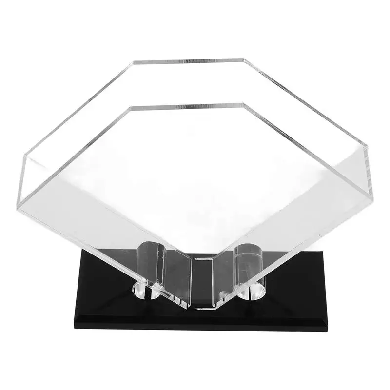 

1pc Clear Acrylic Napkin Rack Standing Napkin Shelf Dining Table Napkin Holder Paper Tissue Dispenser Tabletop Napkin Stand