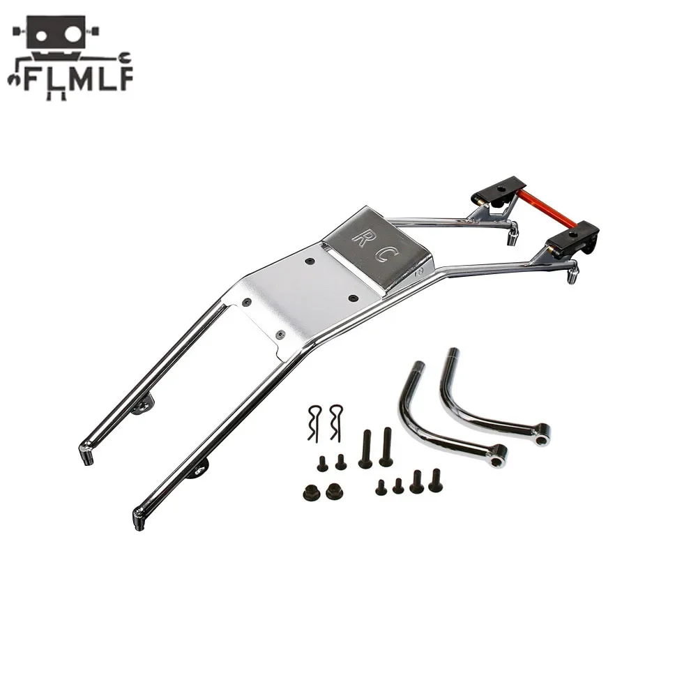 FLMLF Kit telaio auto fisso in metallo con telecomando per parti 1/5 HPI ROFUN ROVAN KingMotor BAJA 5B SS Buggy Rc