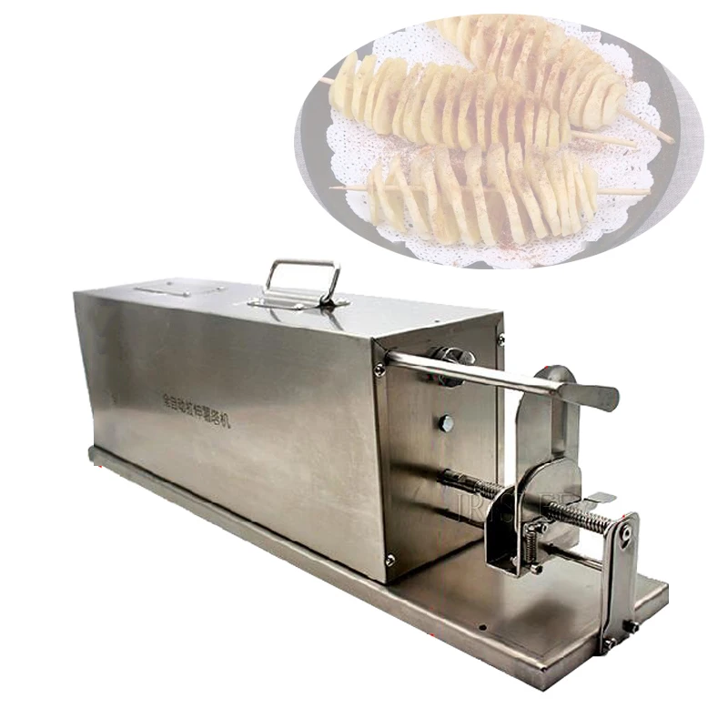 Multifunctional Automatic Stretch Potato Tower Machine Potato Machine Rotary Cutting Machine Tornado Potato Machine Electric