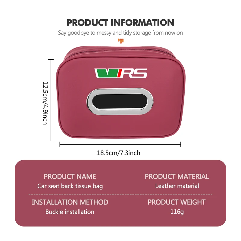 For Skoda Car Center Console Armrest Napkin Box Backseat Tissue Case Superb Derivative Karoq Kamiq MK3 Fabia Rapid Favorit view 6