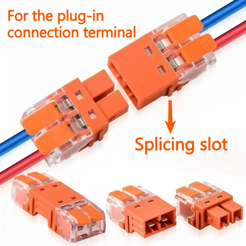 Wiring Harness Conectores de cable de palanca rápida para enchufe  compacto, bloques de terminales macho hembra