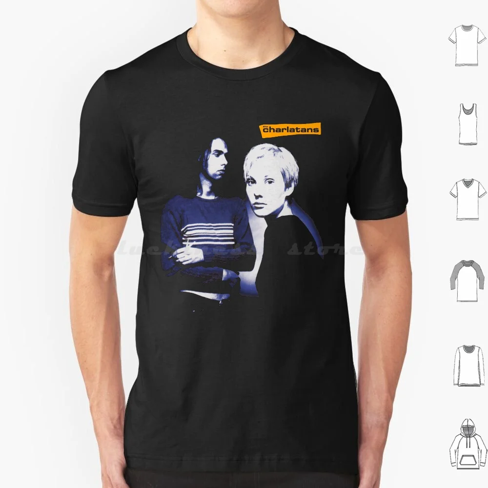 

The Charlatans , Up To Our Hips , Some Friendly , Tellin' Stories , Vintage , Britpop Футболка 6xl Хлопковая крутая футболка The