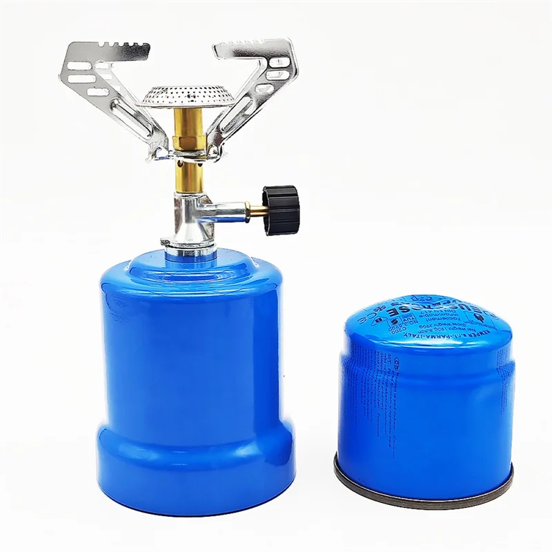 

-ABLP Portable Outdoor 190G Euro Gas Tank Coffee Stove Adjustable Propane Gas Burner For Fishing Hiking Picnic
