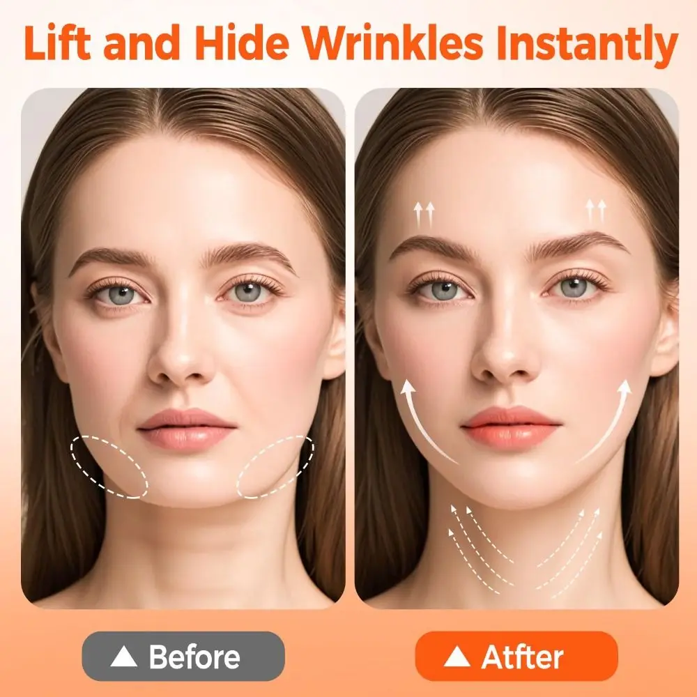 120pcs NEW Firming Face Lift Tapes Instant Long-lasting Neck Lift Tapes Invisible Facial Lifting Tapes Makeup