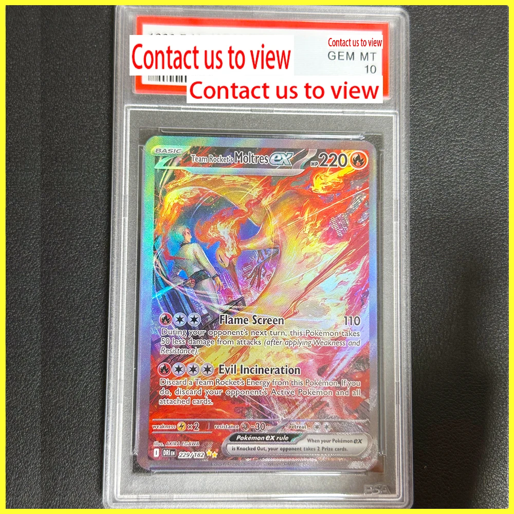 Ptcg بطاقة الجيب تطور Charizard Ex الإنجليزية بطاقات الإغاثة الملمس أنيمي لتقوم بها بنفسك جمع كريستال تصنيف بطاقة جوهرة Mt10