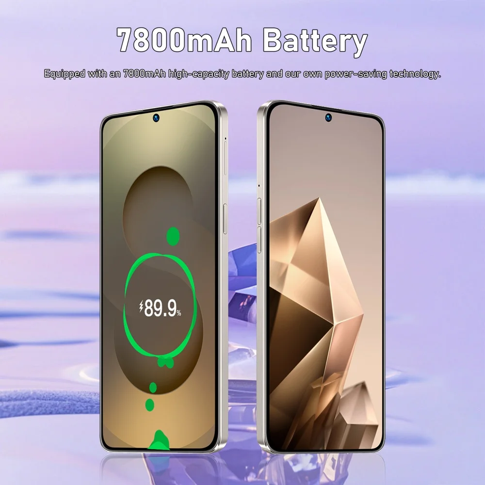 K-Touch Neues S25 Ultra 7800mAh Smartphone 7,3HD Mobiltelefone 22G+2TB Handy 5G Dual SIM Android 15 Entsperrt 16+48MP Globale Version Mobiltelefone – Detail 13