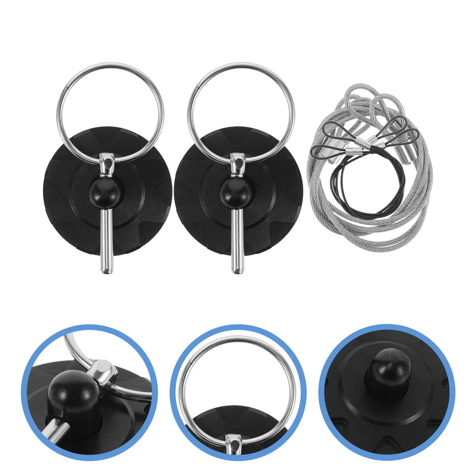 

Cnc Aluminum Hood Pins Lock Car Latch Engine Bonnet Black Exterior Accessories Latches