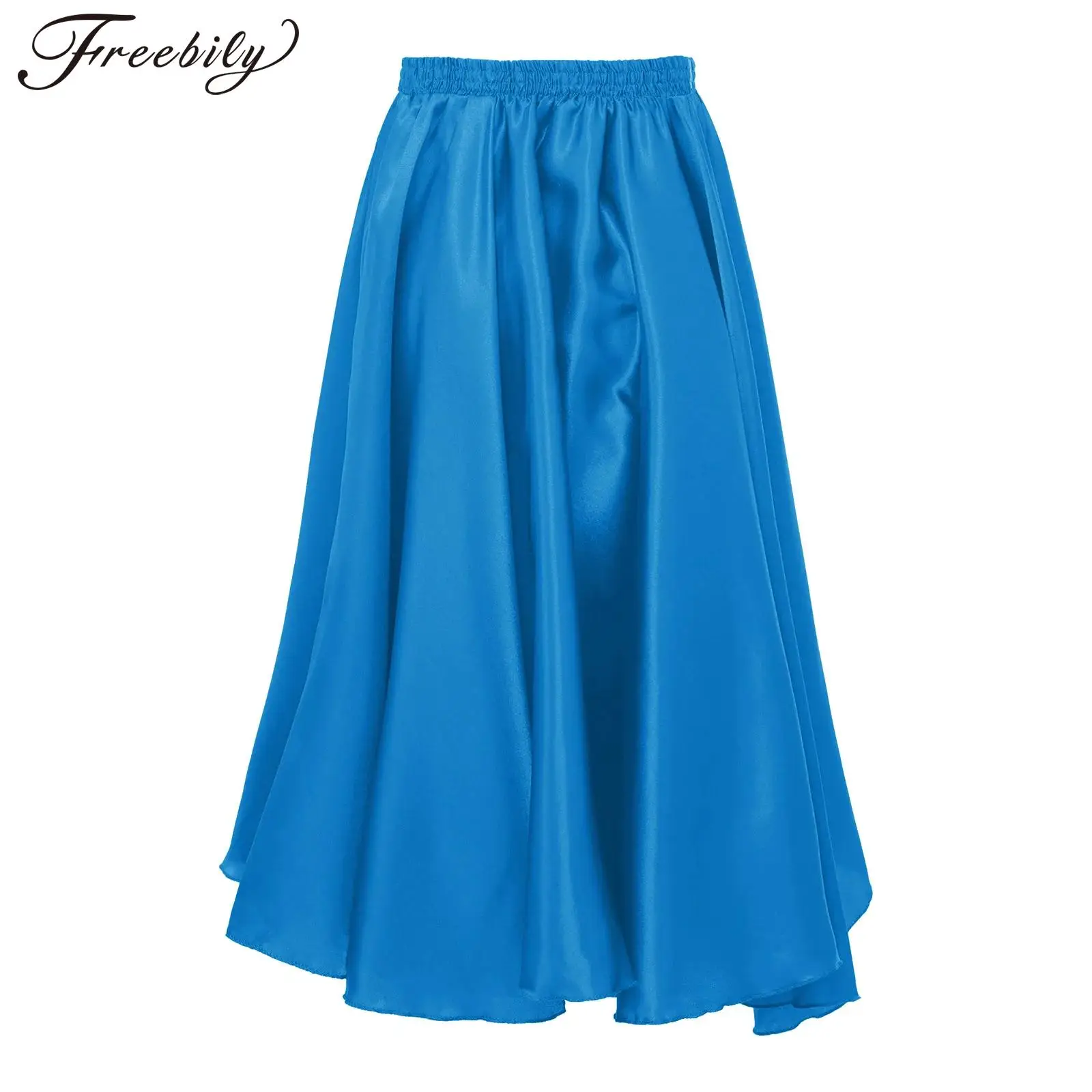 Dziewczęca hiszpańska spódnica kostium flamenco dla dzieci taniec corrida spódnice długie 360 stopni tancerka cygańska taniec latynoamerykański tango strój do występów tanecznych