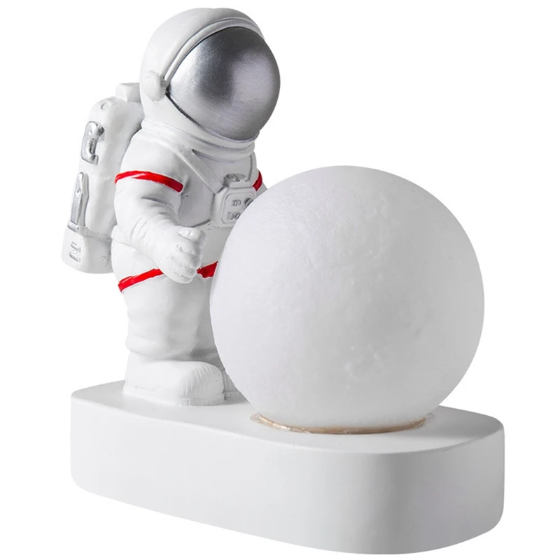 

1 PCS Astronaut Spaceman Night Light Bedroom Bedside Desktop Decoration Table Lamp