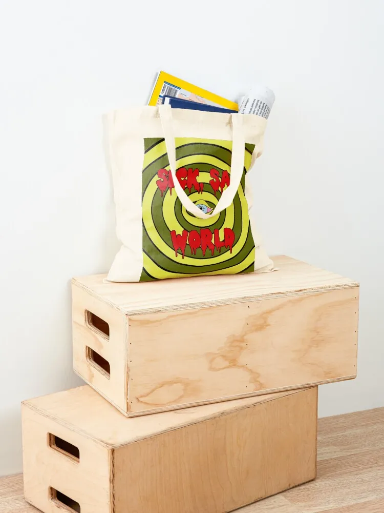 Sick Sad World Tote Bag cute tote bag personalized tote bag Candy bags Lady