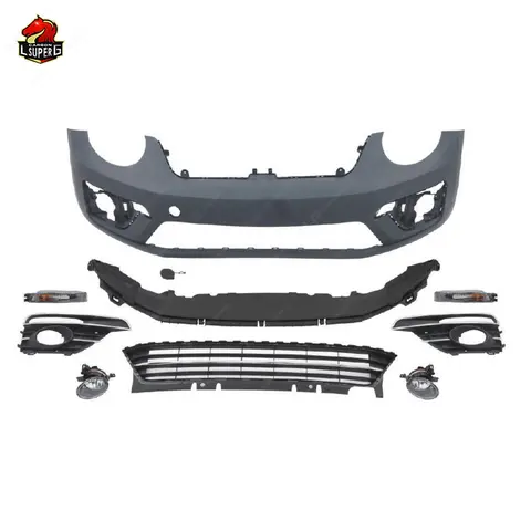 Perfect Fitting Car Parts for Volkswagen Beetle Facelift R Style Body Kit Front Bumper Bodykit 10 best sales body kit volkswagen beetle - №2