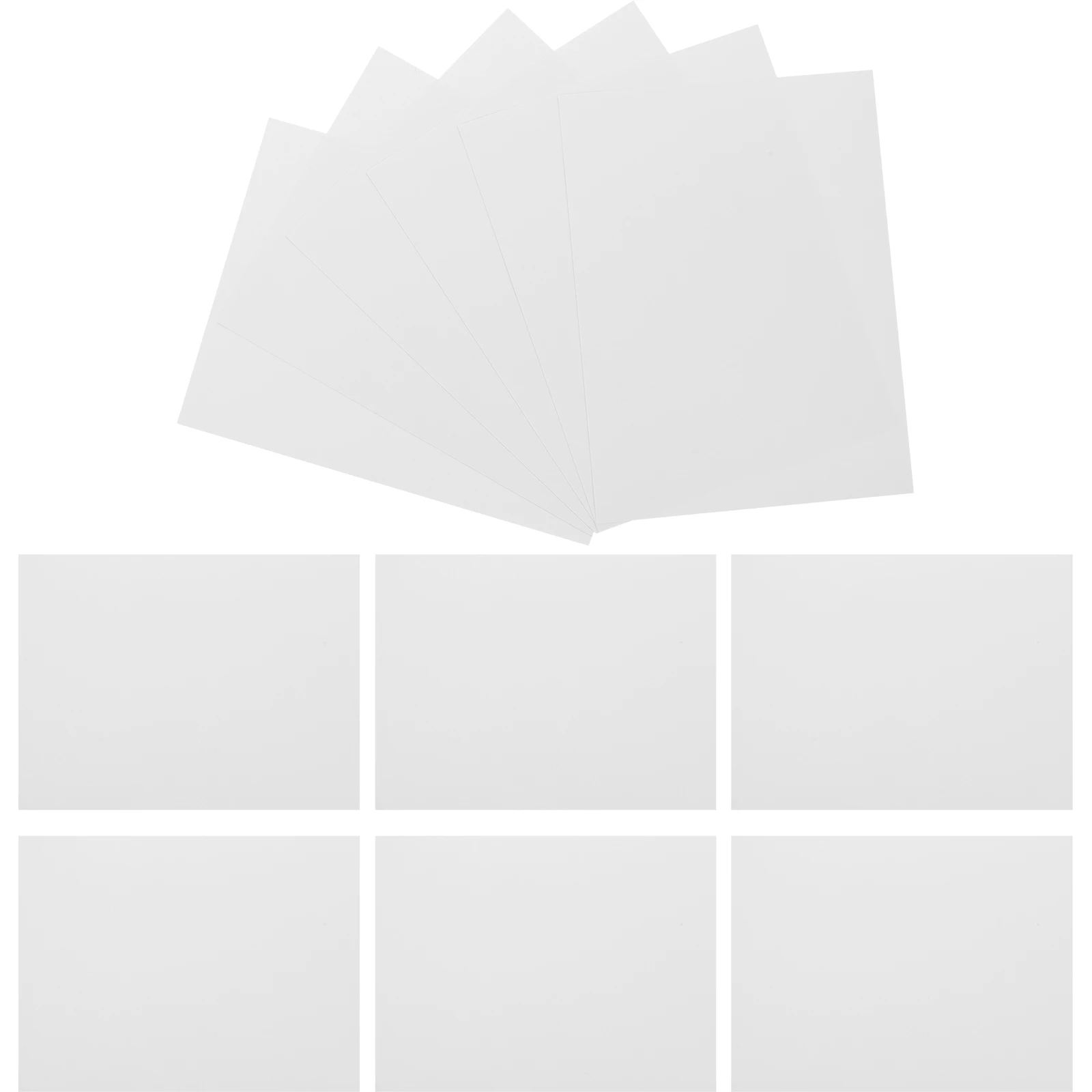 

20 Pcs Vinyl Wall Panel Repair Stickers 15x20cm White PVC Siding Patch Kit Covering Holes Stains Walls Skirting Fence