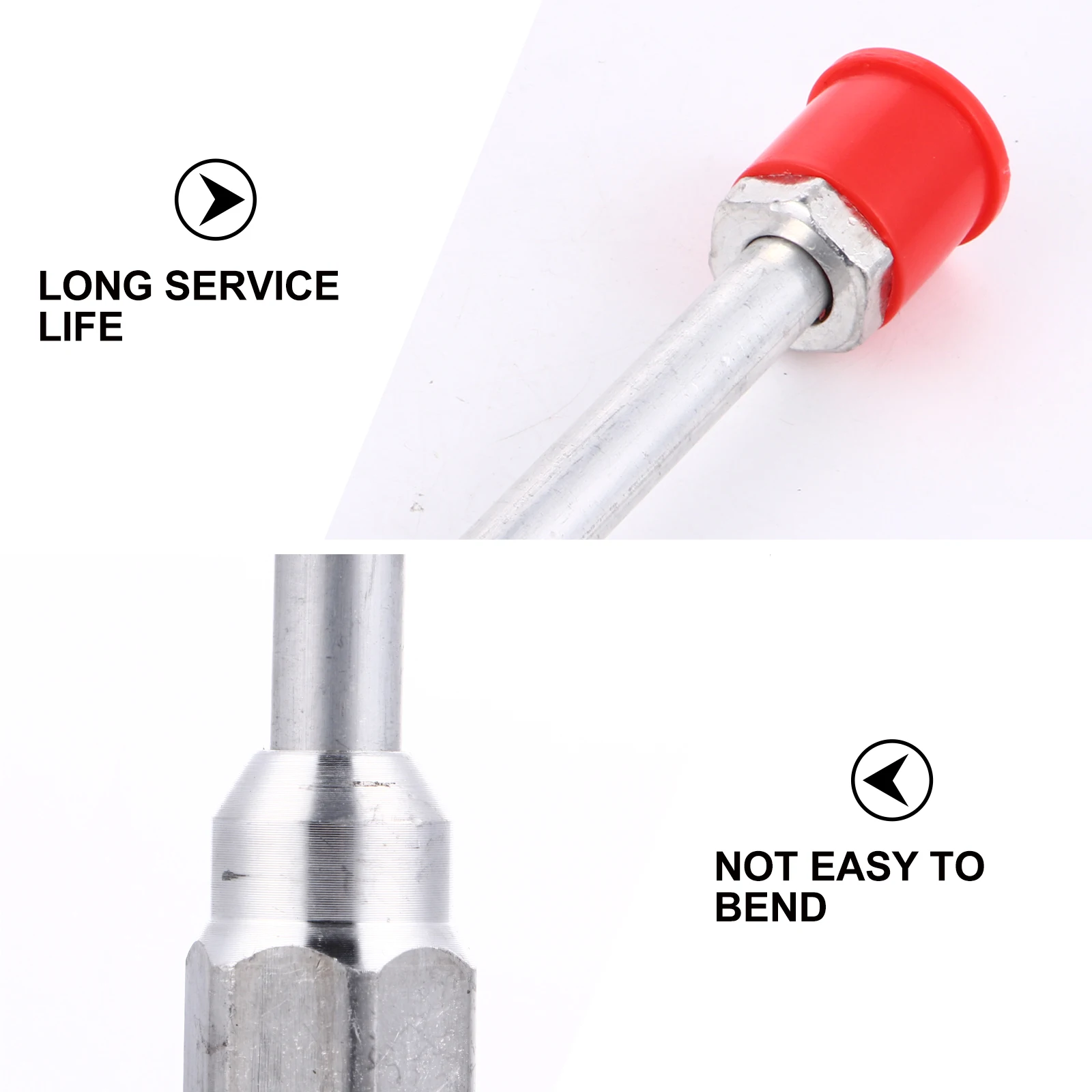 قضيب تمديد عمود رش الطلاء عالي الضغط ملحقات بخاخ بدون هواء فضي لأدوات طلاء زوايا الحائط