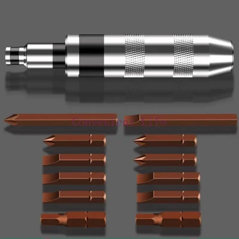 Set cacciaviti a percussione L1EE Rimuovere i dispositivi fissaggio a vite Set cacciaviti per casa