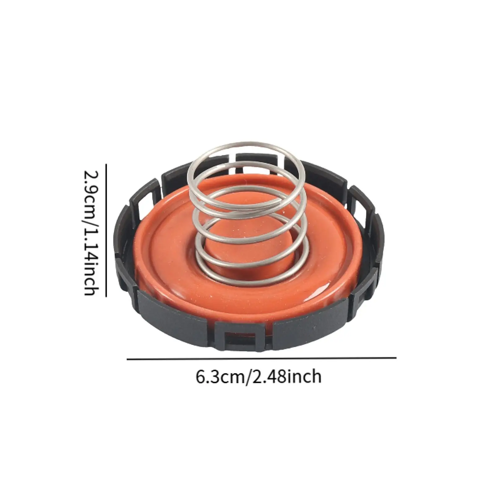 Válvula 11127588412 fácil instalação substituição tampa do diafragma da válvula para 228i 2014-2016 veículo accs auto