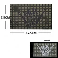 9 Large 12.5X7.5CM