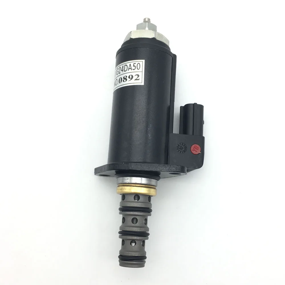 

KWE5K-31/G24DB50 YN35V00050F1 SK200-6E SK200-8 Safety Lock Solenoid Valve SK350-8 For KOBELCO Parts Excavator Accessories